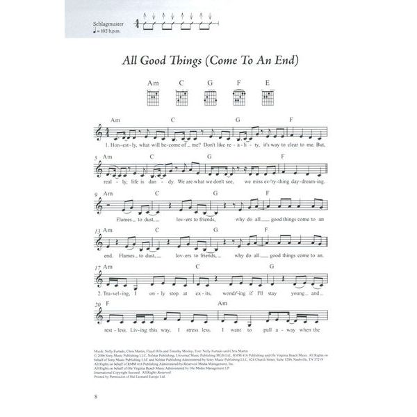 Schott Rock & Pop Fetenbuch Gitarre 2