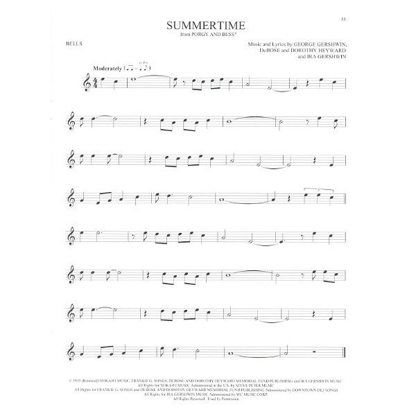 Hal Leonard First 50 Songs Bells/Glockensp