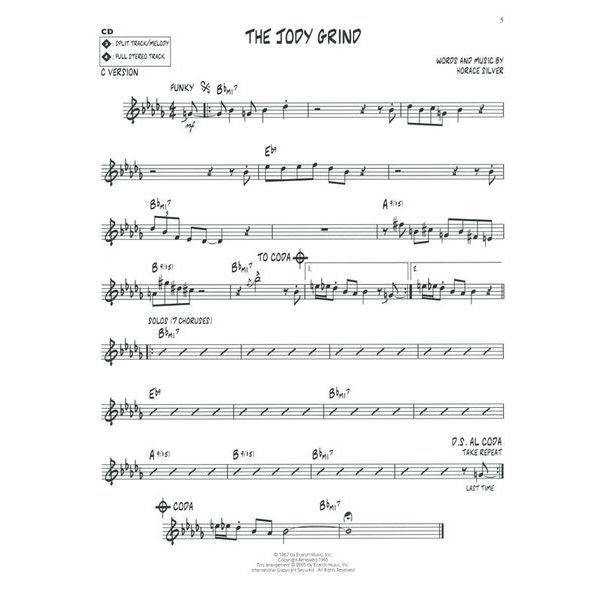 Hal Leonard Jazz Play-Along Horace Silver