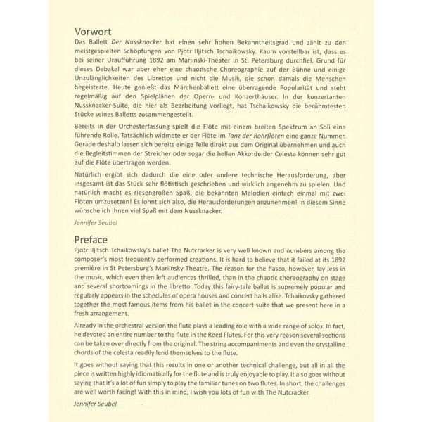 Brenreiter Nussknacker-Suite 2 Flutes