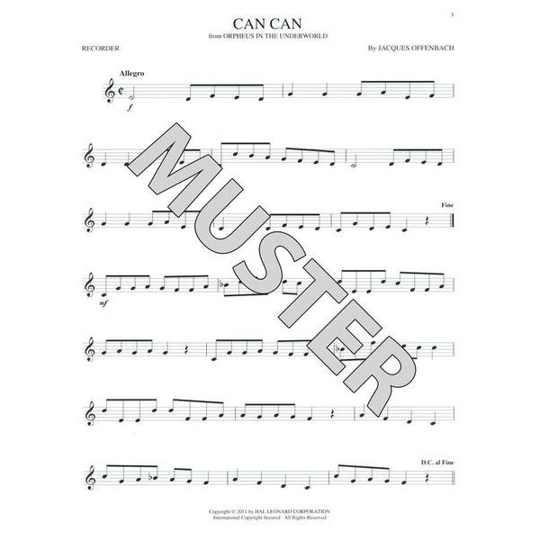 Hal Leonard Classical Favorites Recorder