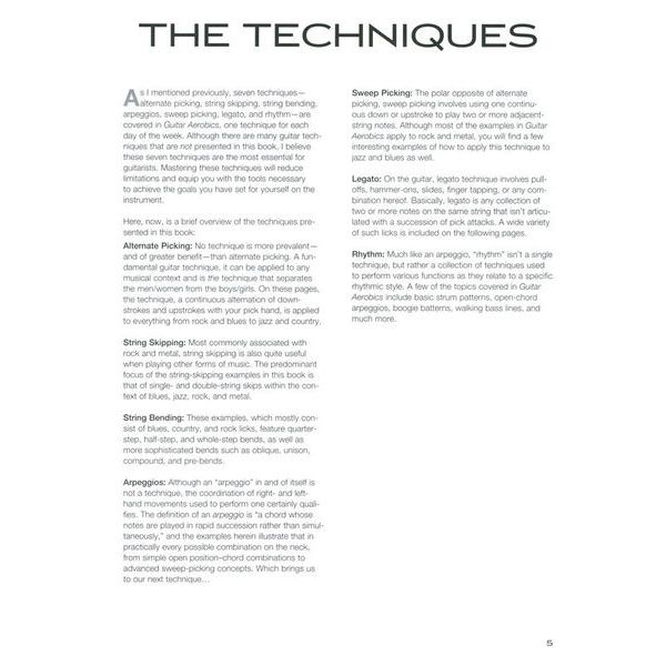 Hal Leonard Guitar Aerobics