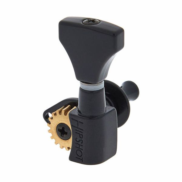 Hipshot 6GNOBT Guitar Tuner Black