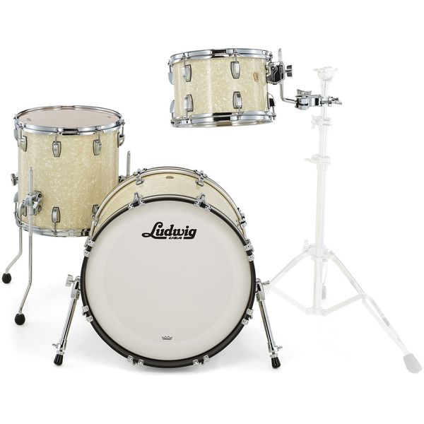 Ludwig Classic Maple Downbeat V.White