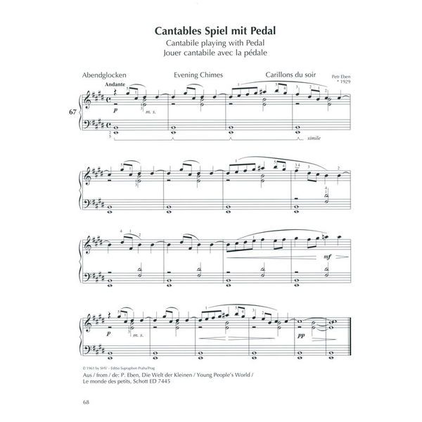 Schott Europische Klavierschule 3