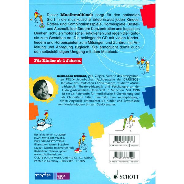 Schott Mein Musikmalblock