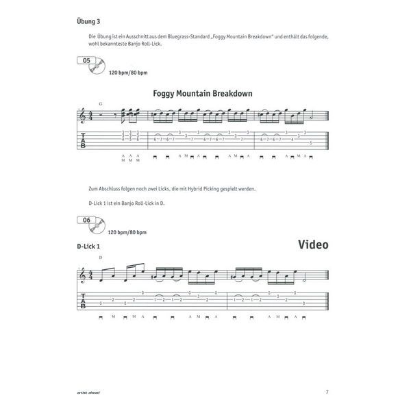 Artist Ahead Musikverlag Country-Gitarre