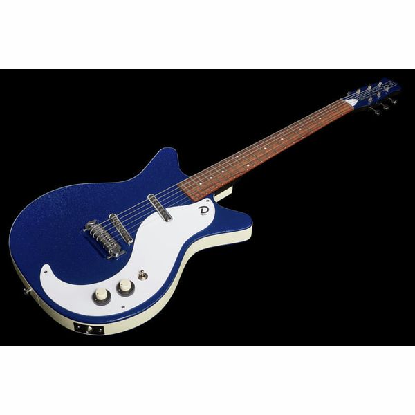 Danelectro 59M NOS+ Blue Metalflake 60th