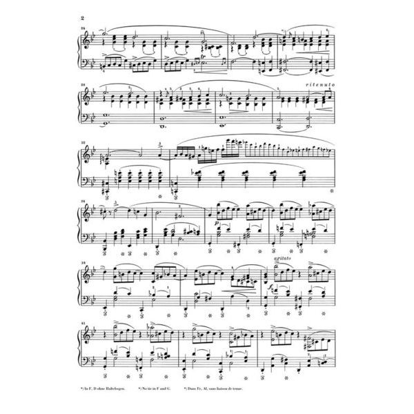 Henle Verlag Chopin Ballades