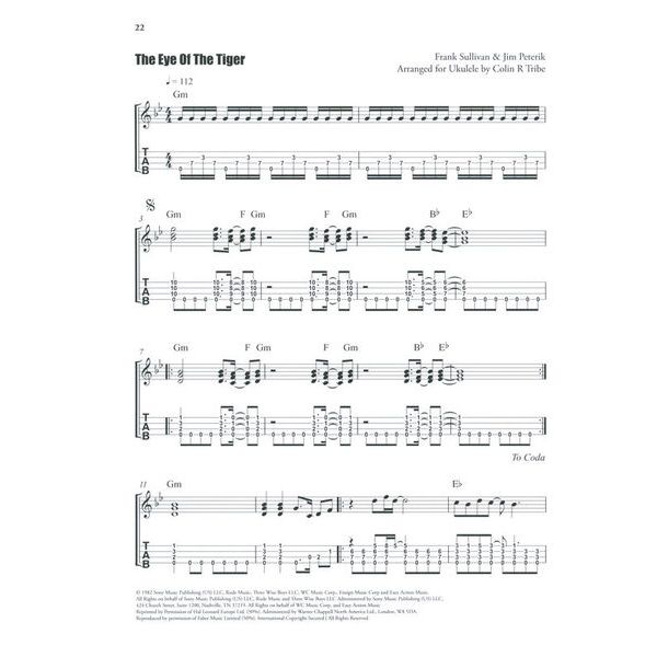 Schott Fingerstyle Ukulele Songbook