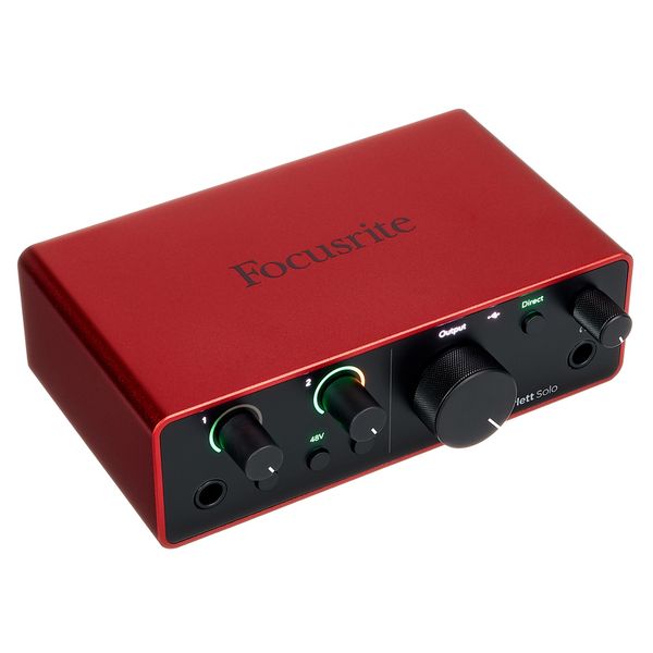 Focusrite Scarlett Solo 4th Gen