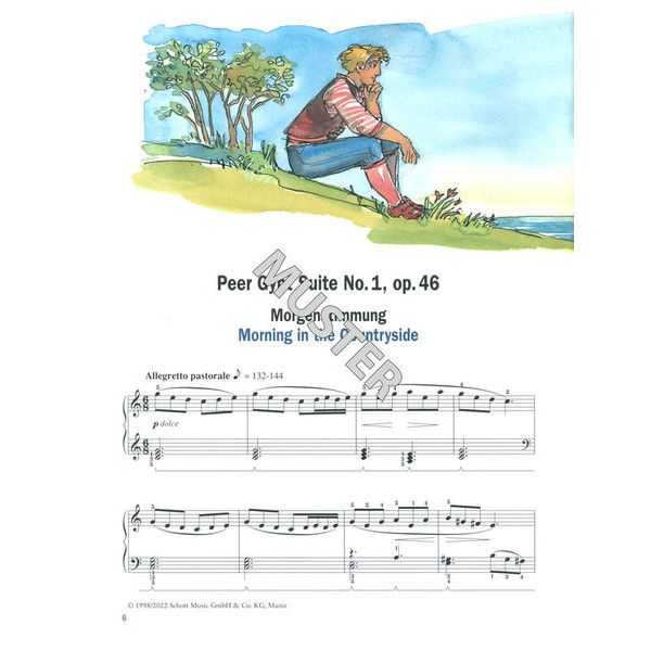 Schott Grieg Peer Gynt Klavier