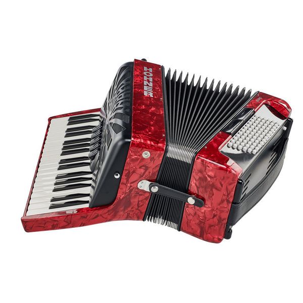 Hohner Bravo III 72 Red silent key