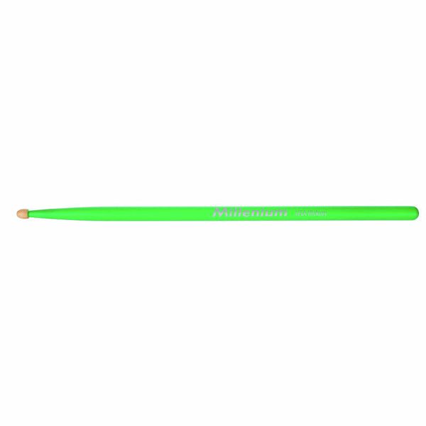 Millenium H5A Hickory Sticks Neon Green
