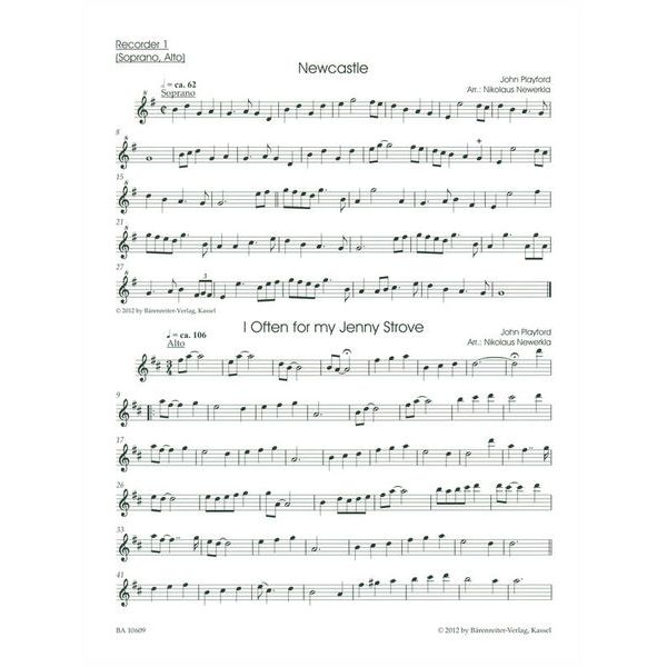 Brenreiter The English Dancing Master