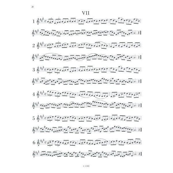 Editio Musica Budapest Etüden für Oboe