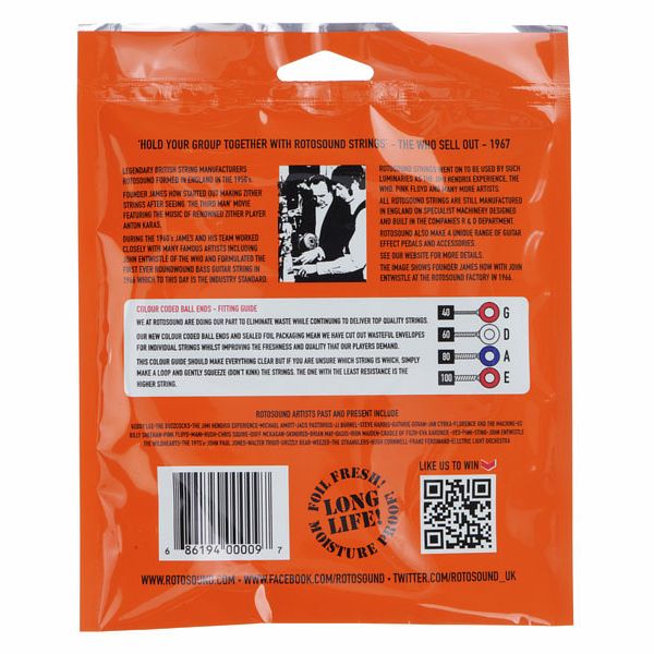 Rotosound SM66 Swing Bass