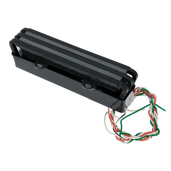 Lace Pickups Aluma J Bass Bridge BK