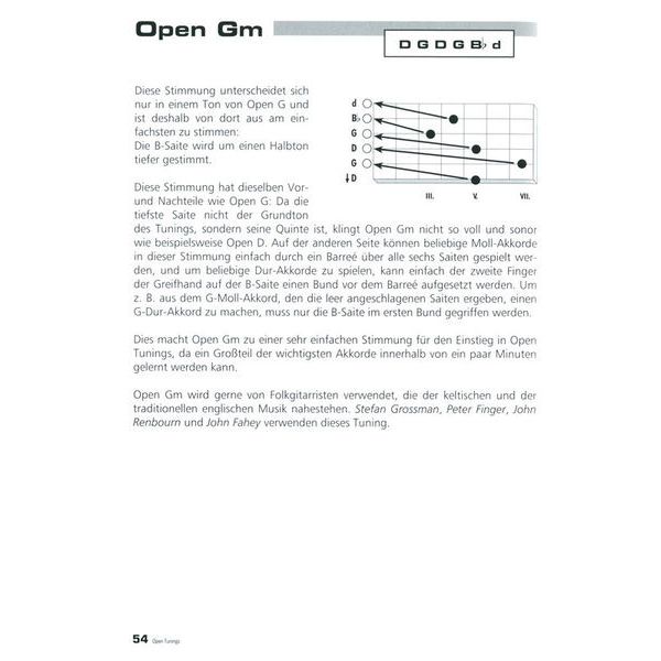 Voggenreiter Open Tunings