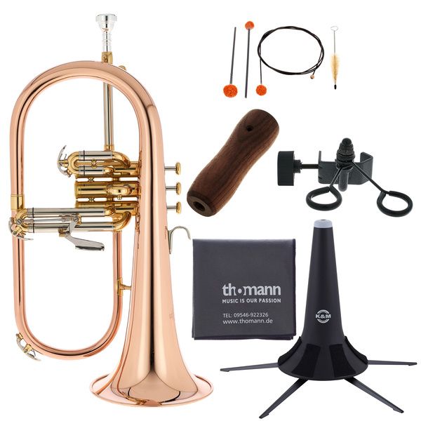 Thomann FH 600 G Bb-Flugelhorn Set