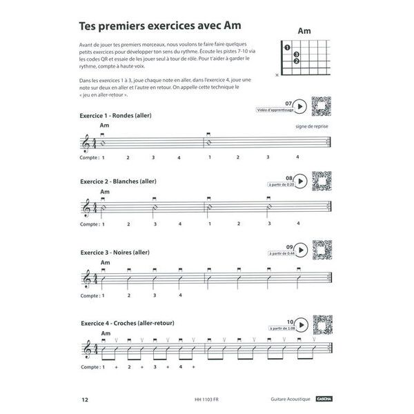 Cascha Guitare Acoustique Apprendre