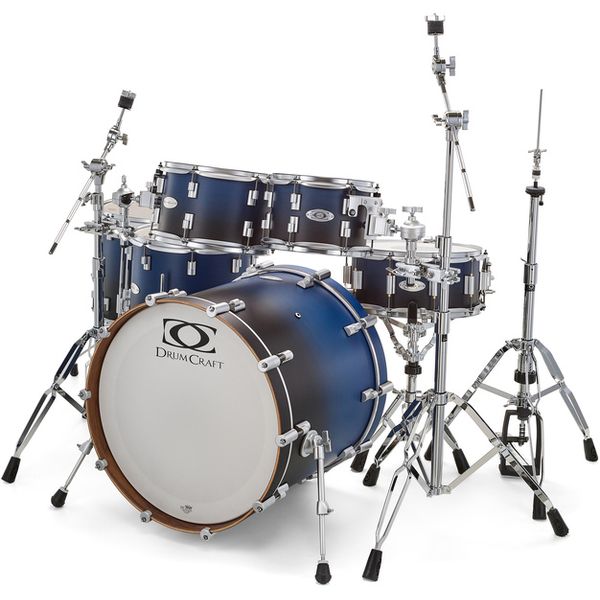 DrumCraft Series 6 2up 2down Blue Fade