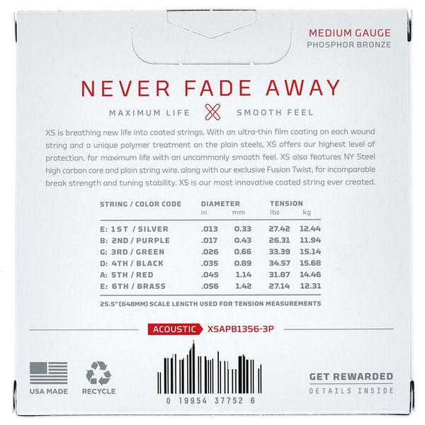 Daddario XSAPB1356-3P