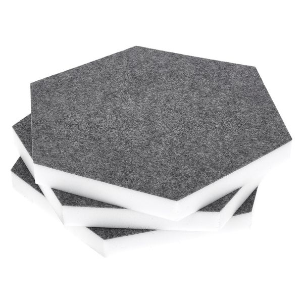 t.akustik Hexagon Melamine Grey 25