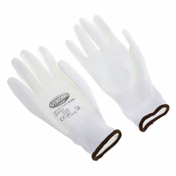 Thomann Nylon gloves white size 8