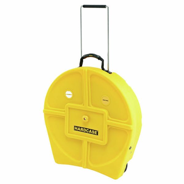 Hardcase 22" Cymbal Case Yellow