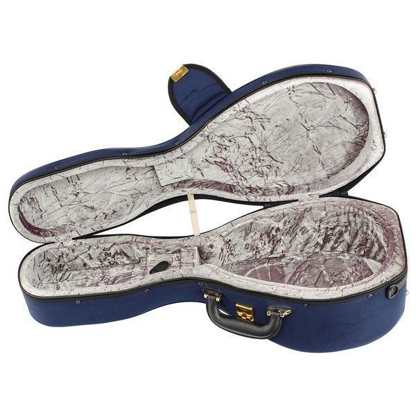 Super Light Round Mandolin Case BL
