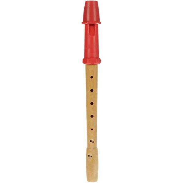 Streetlife Music Soprano Recorder Set Red