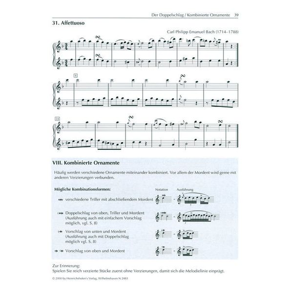 Heinrichshofen Verlag Verzieren leicht gemacht