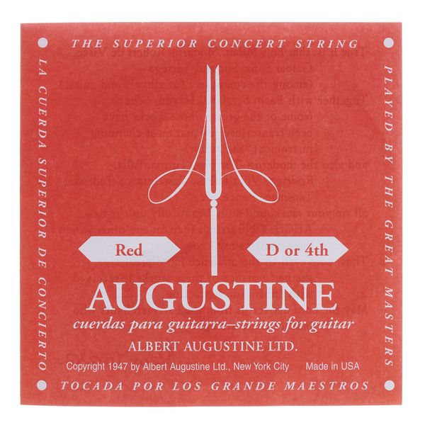 Augustine D-4 String Red Label