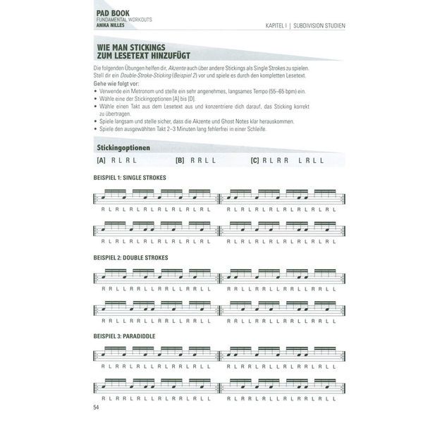 Alfred Music Publishing Anika Nilles Pad Book German