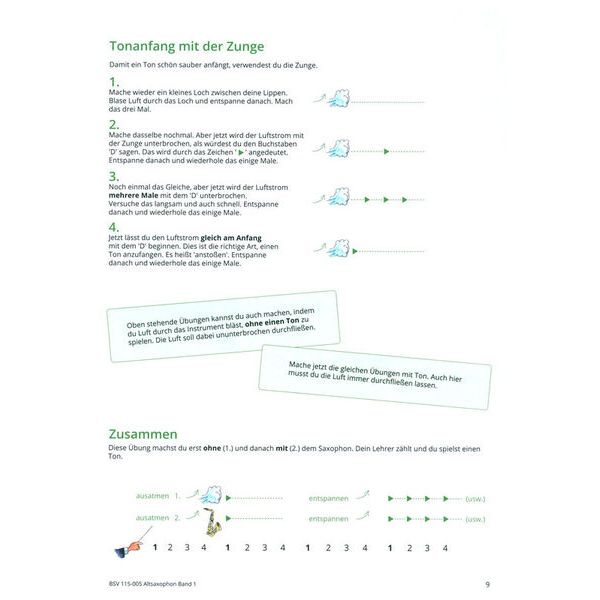 Blser-Schulen-Verlag Gemeinsam Lernen 1 A-Sax