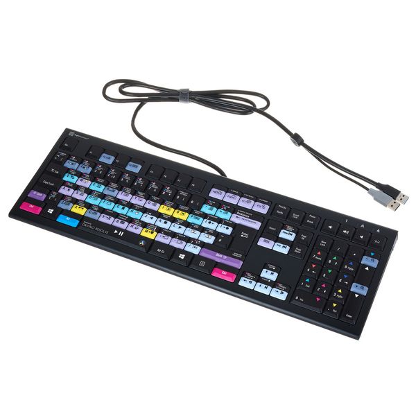 Logickeyboard Astra 2 Davinci Resolve UK PC