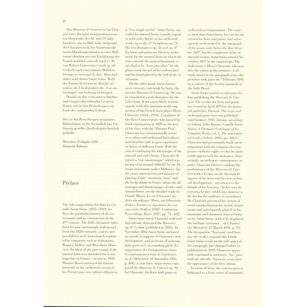 Henle Verlag Saint-Sans Morceau Concert