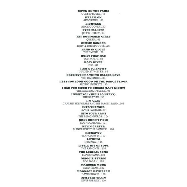 Wise Publications The Little Black Book Of Rock