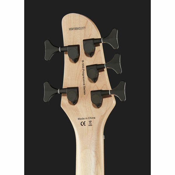 Harley Benton B-550 Black Progressive Series