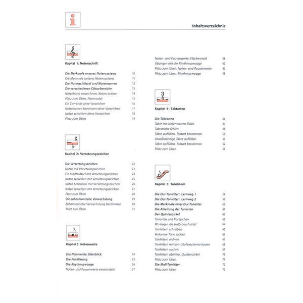 Lern Material Musik Musiklehre Rhythmik 1