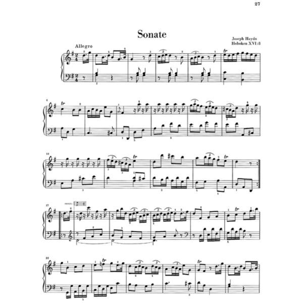 Henle Verlag Klassik und Romantik 1