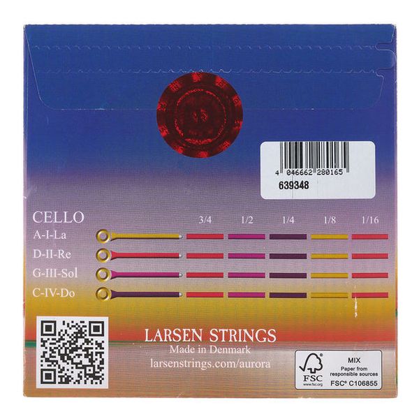 Larsen Aurora Cello A String 1/2 Med.