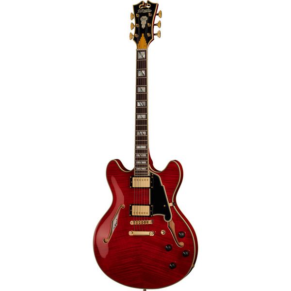 DAngelico Excel DC Trans Cherry