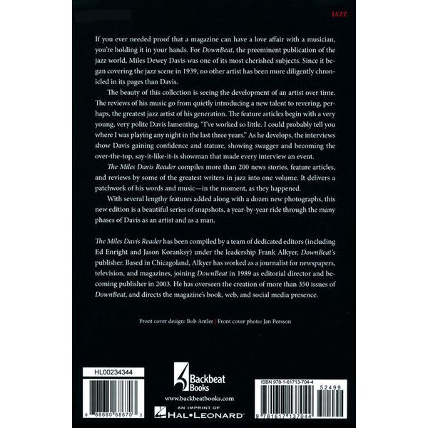 Backbeat Books The Miles Davis Reader
