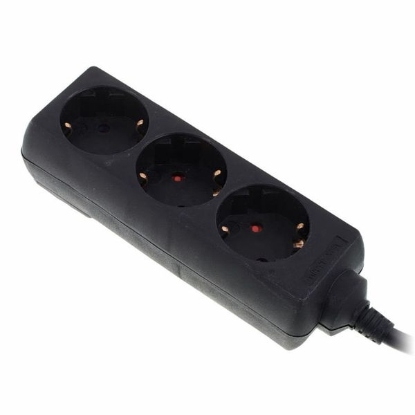 Stairville Power Split 3 Way Black