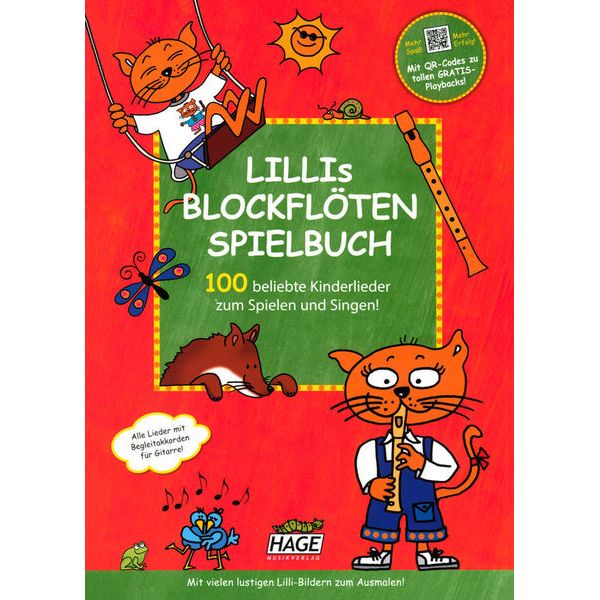Hage Musikverlag Lillis Blockflöten Spielbuch