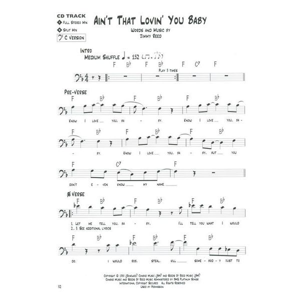 Hal Leonard Blues Play-Along Jimmy Reed
