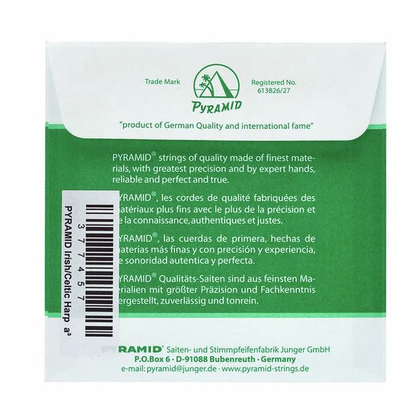 Pyramid Irish / Celtic Harp String a3
