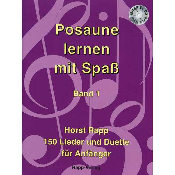 Horst Rapp Verlag Posaune lernen mit Spa 1